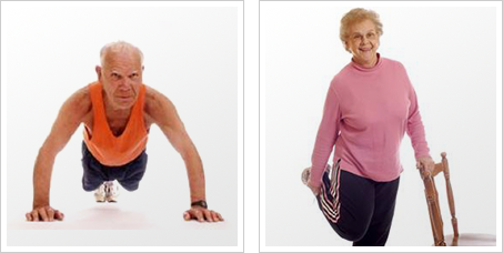 Seniors Exercising